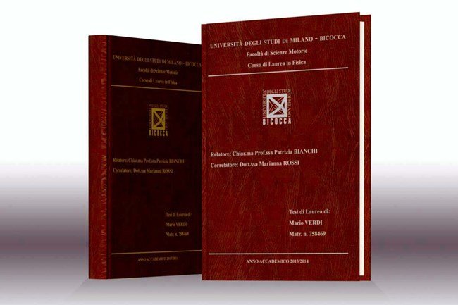 Copertina Similpelle Bic Rosso