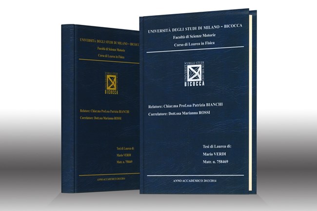 Copertina Similpelle Bic Blu Z